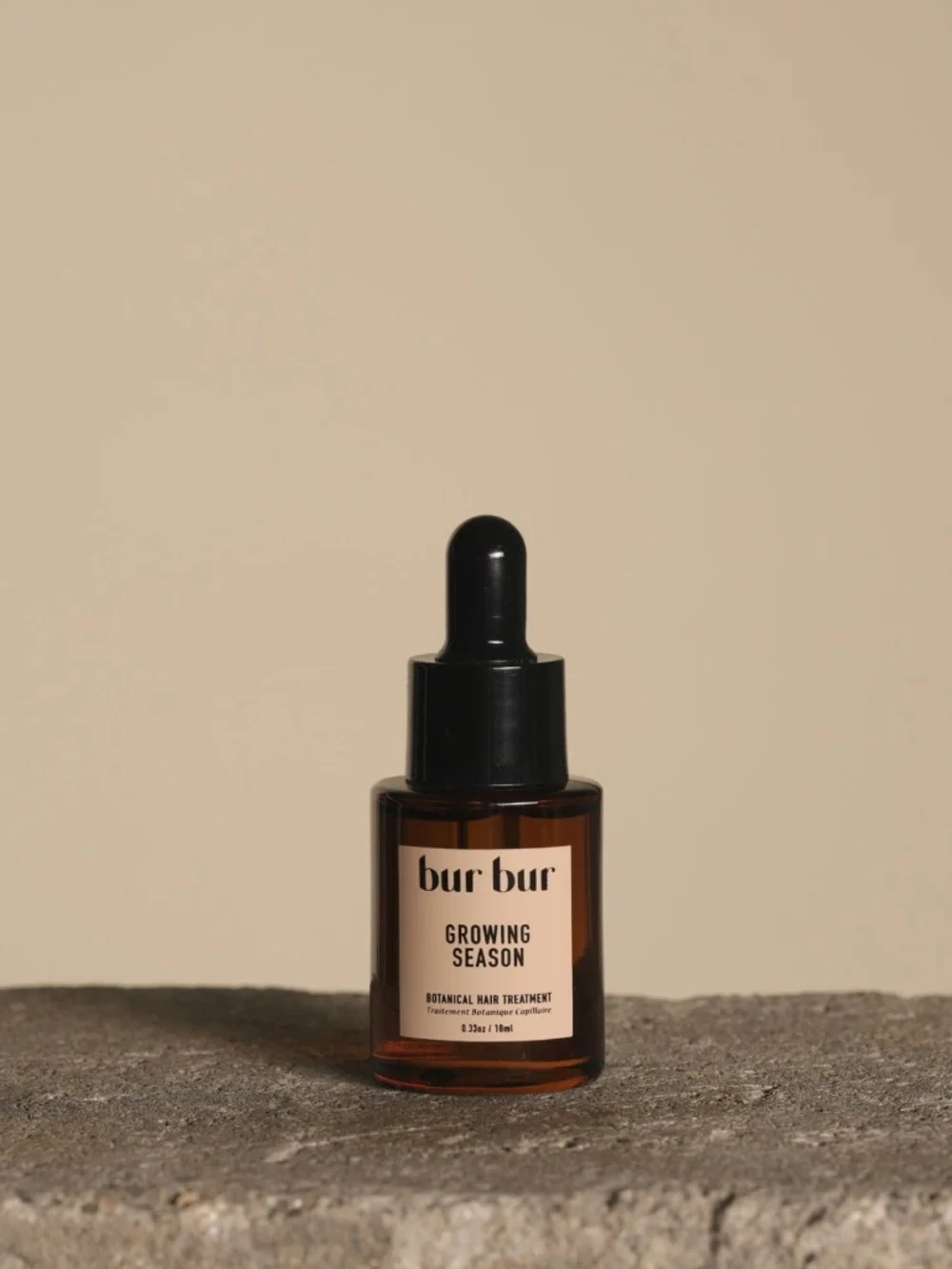 Bur bur Growing Season Botanical Hair Treatment Oil 1.7 oz / 50 mL & 10ml Set 2
